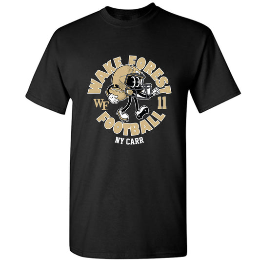 Wake Forest - NCAA Football : Ny Carr - Fashion Shersey T-Shirt-0