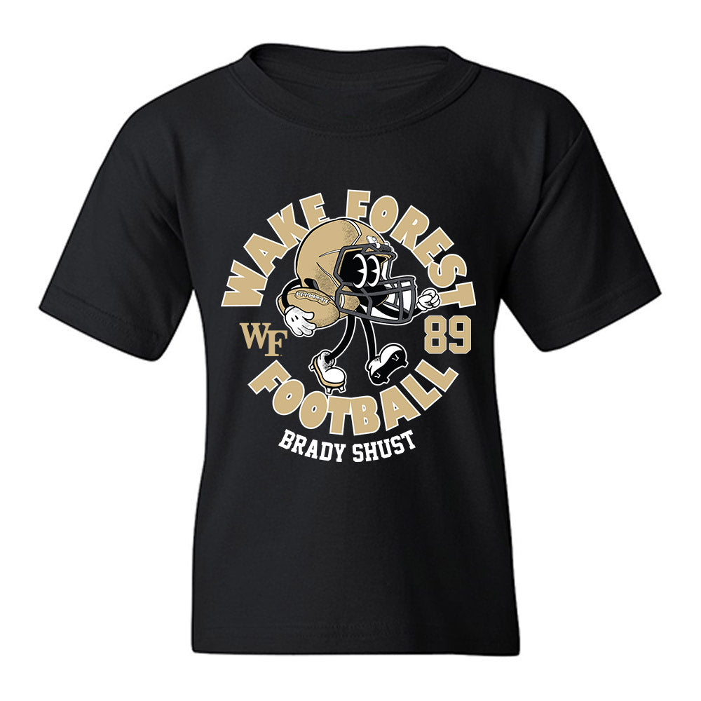 Wake Forest - NCAA Football : Brady Shust - Fashion Shersey Youth T-Shirt-0