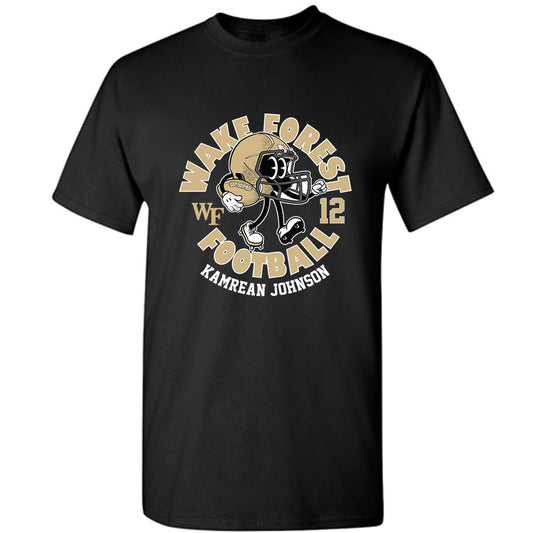 Wake Forest - NCAA Football : Kamrean Johnson - Fashion Shersey T-Shirt-0