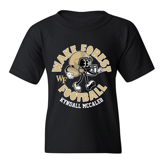 Wake Forest - NCAA Football : Kyndall McCaleb - Fashion Shersey Youth T-Shirt-0