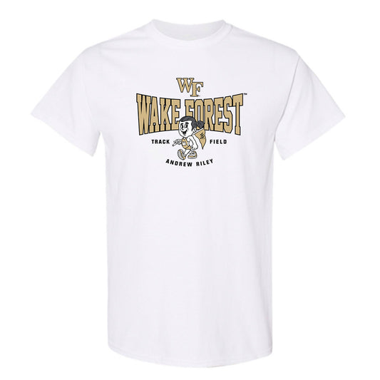 Wake Forest - NCAA Men's Track & Field : Andrew Riley - Fashion Shersey T-Shirt-0
