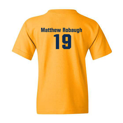 West Virginia - NCAA Baseball : Matthew Robaugh - Fashion Shersey Youth T-Shirt-1