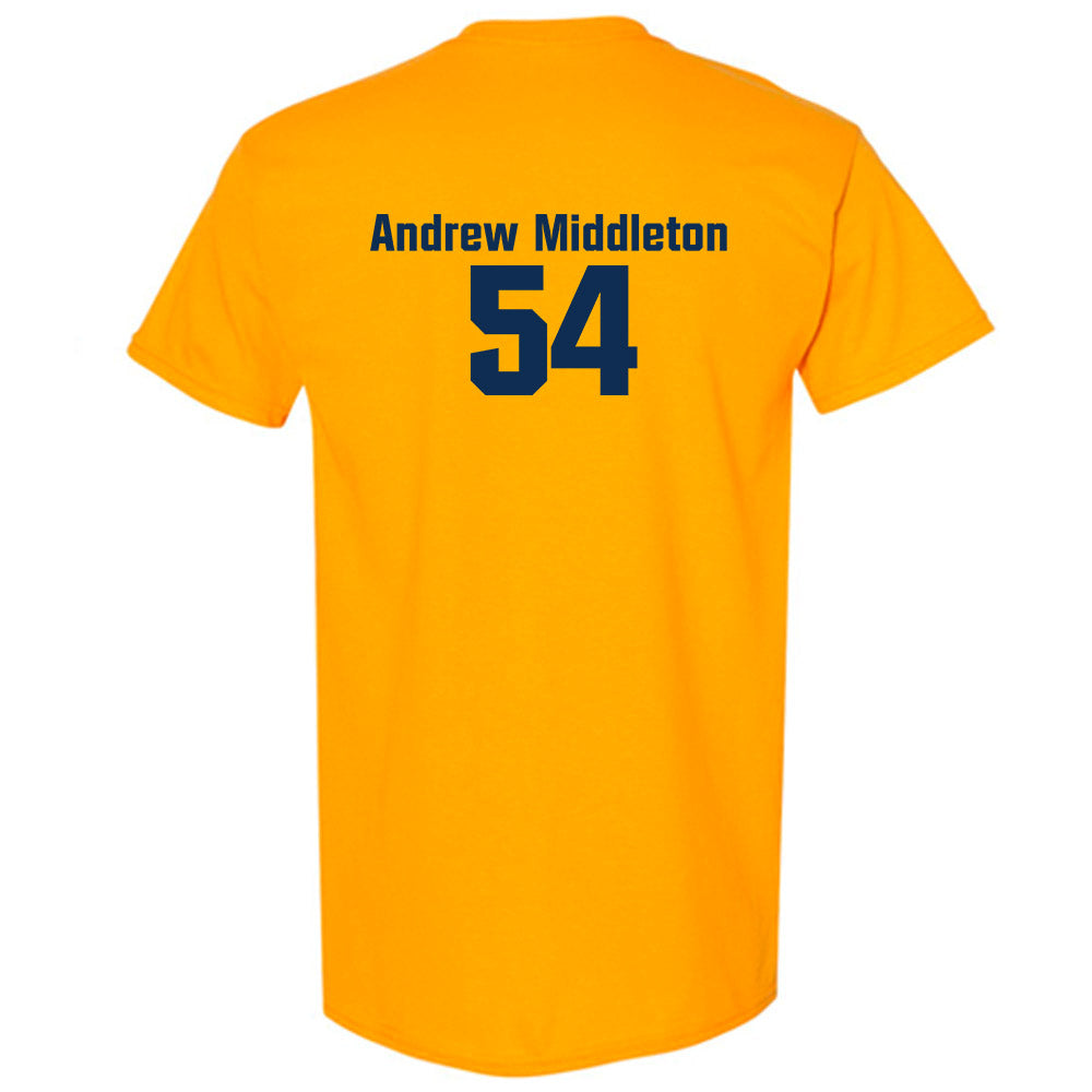 West Virginia - NCAA Baseball : Andrew Middleton - Fashion Shersey T-Shirt-1