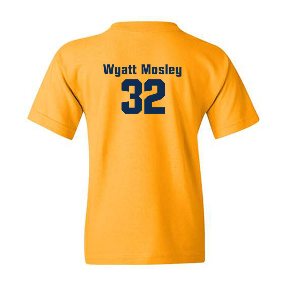 West Virginia - NCAA Baseball : Wyatt Mosley - Fashion Shersey Youth T-Shirt-1