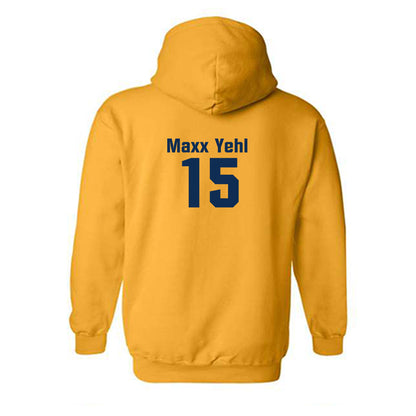 West Virginia - NCAA Baseball : Maxx Yehl - Hooded Sweatshirt Fashion Shersey