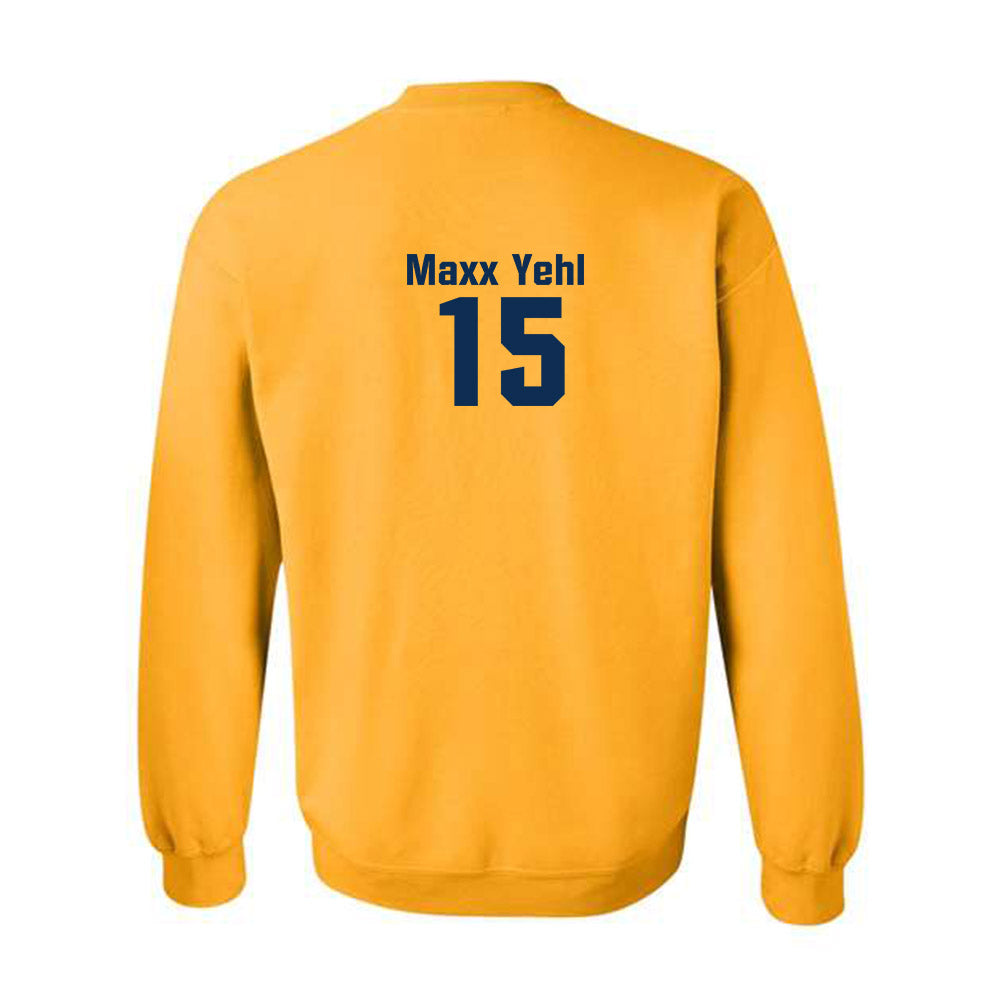 West Virginia - NCAA Baseball : Maxx Yehl - Crewneck Sweatshirt Fashion Shersey