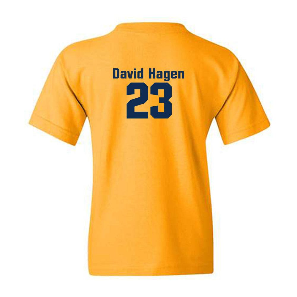 West Virginia - NCAA Baseball : David Hagen - Fashion Shersey Youth T-Shirt-1