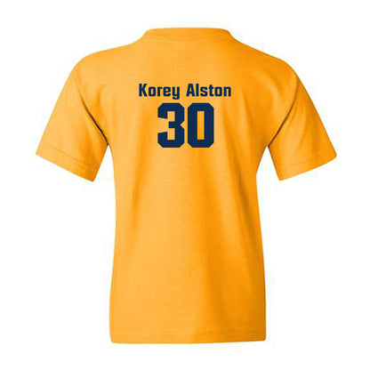 West Virginia - NCAA Baseball : Korey Alston - Fashion Shersey Youth T-Shirt-1
