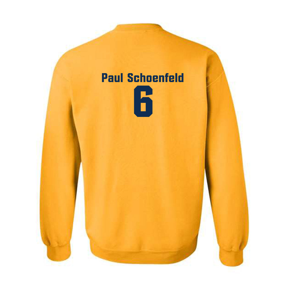 West Virginia - NCAA Baseball : Paul Schoenfeld - Fashion Shersey Crewneck Sweatshirt-1