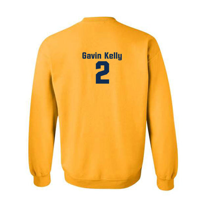 West Virginia - NCAA Baseball : Gavin Kelly - Fashion Shersey Crewneck Sweatshirt-1