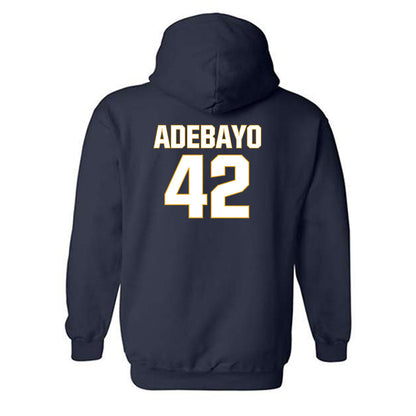 West Virginia - NCAA Football : Alex Adebayo - Fashion Shersey Hooded Sweatshirt-1