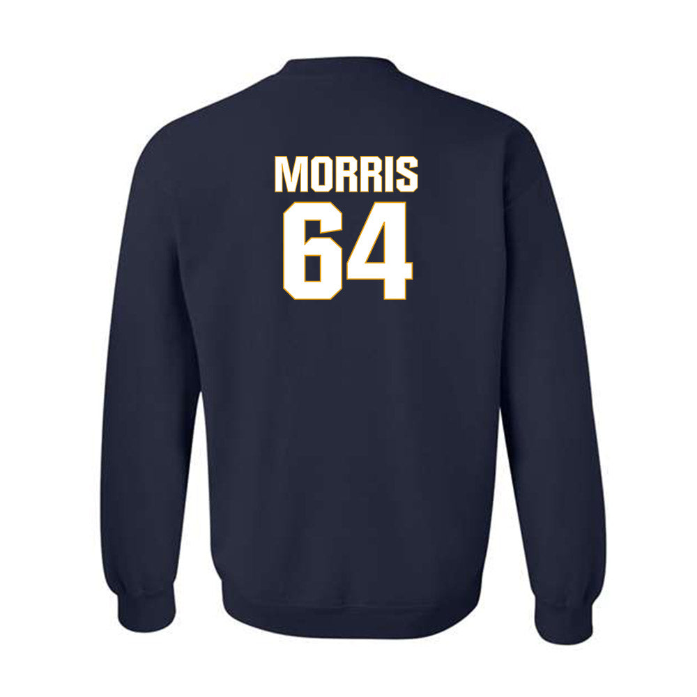 West Virginia - NCAA Football : Rhett Morris - Fashion Shersey Crewneck Sweatshirt-1