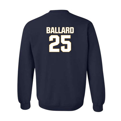 West Virginia - NCAA Football : Jayden Ballard - Fashion Shersey Crewneck Sweatshirt-1