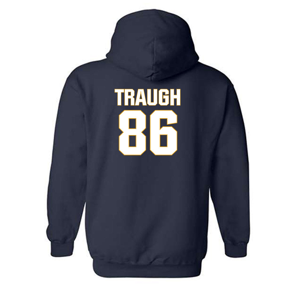 West Virginia - NCAA Football : Cyrus Traugh - Fashion Shersey Hooded Sweatshirt-1