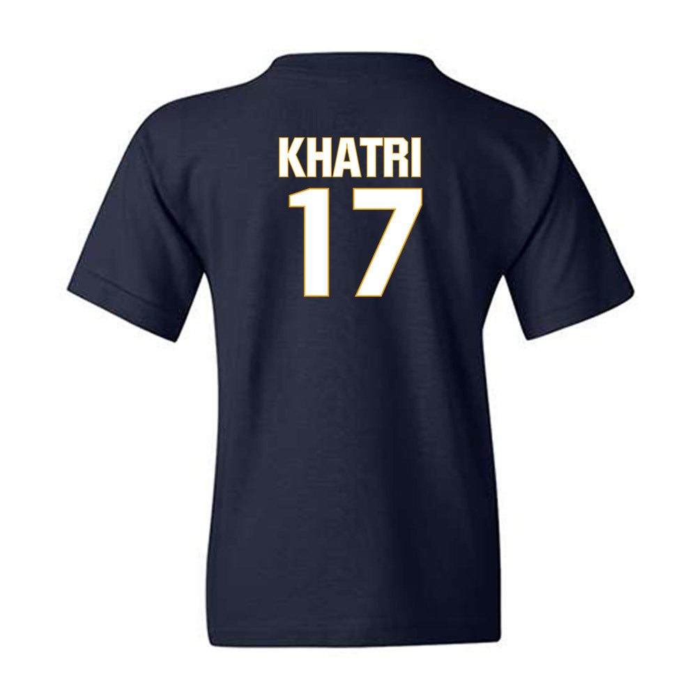 West Virginia - NCAA Football : Miles Khatri - Fashion Shersey Youth T-Shirt-1
