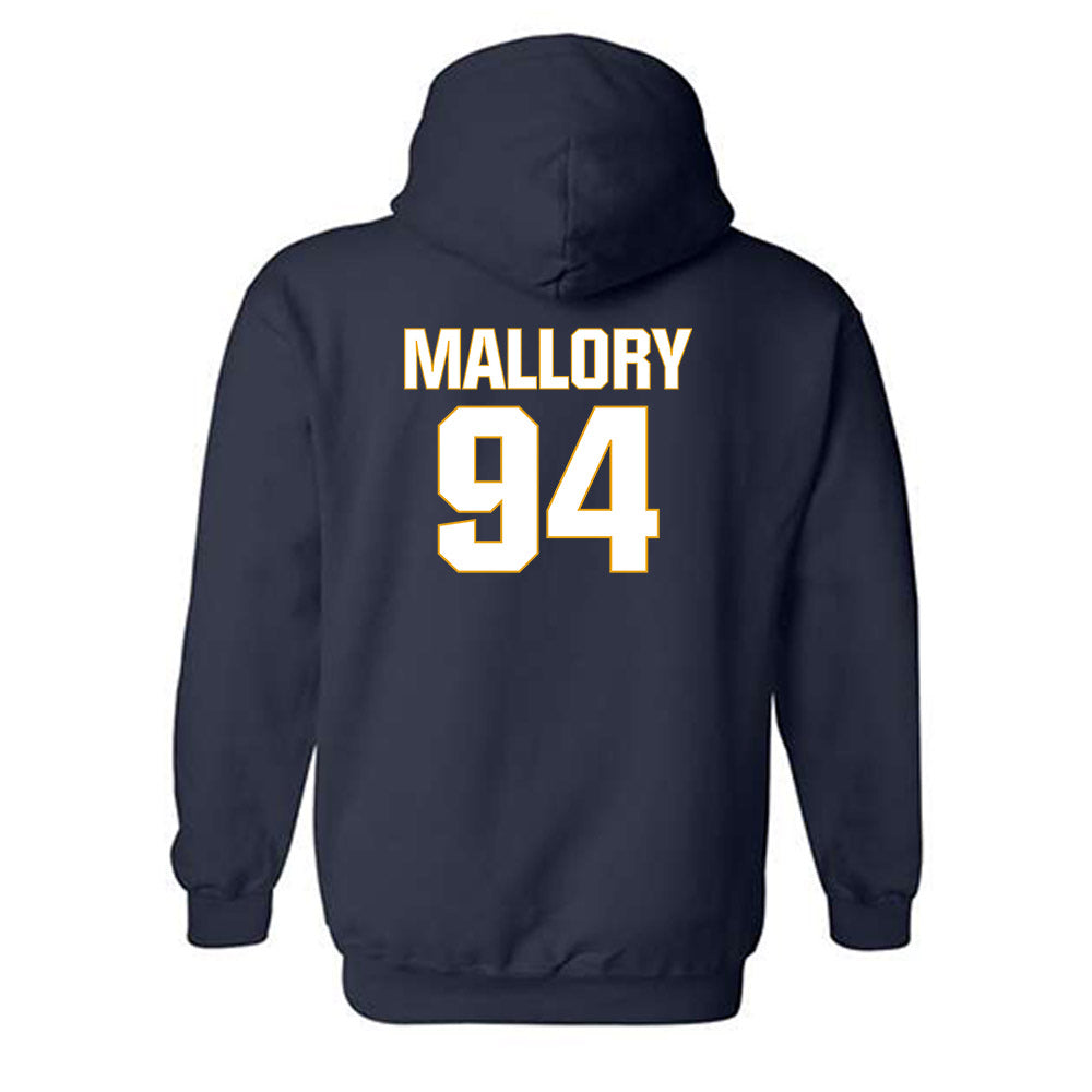 West Virginia - NCAA Football : Cam Mallory - Fashion Shersey Hooded Sweatshirt-1