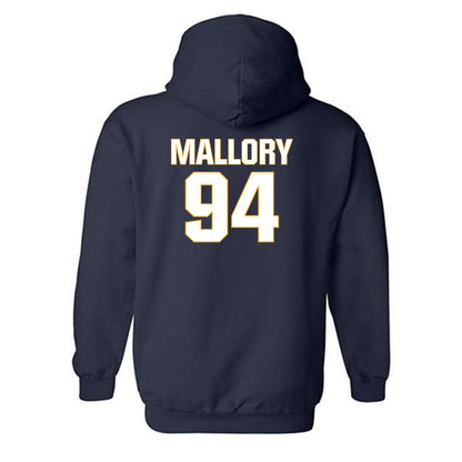 West Virginia - NCAA Football : Cam Mallory - Fashion Shersey Hooded Sweatshirt-1