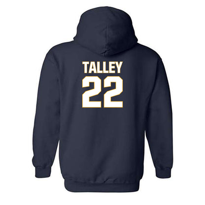 West Virginia - NCAA Football : Christopher Talley - Fashion Shersey Hooded Sweatshirt-1