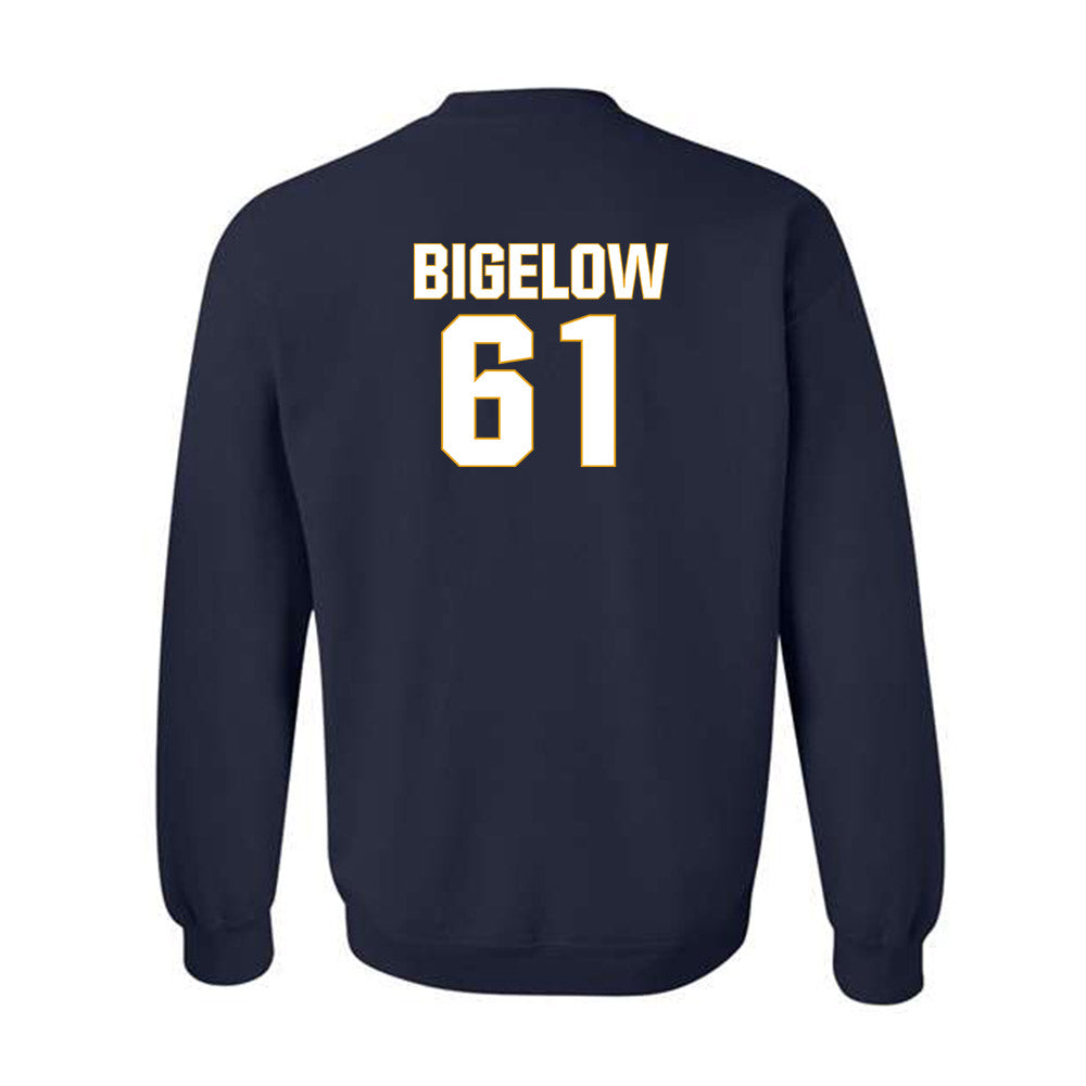 West Virginia - NCAA Football : Trevor Bigelow - Fashion Shersey Crewneck Sweatshirt-1