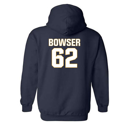 West Virginia - NCAA Football : Phillip Bowser - Fashion Shersey Hooded Sweatshirt-1