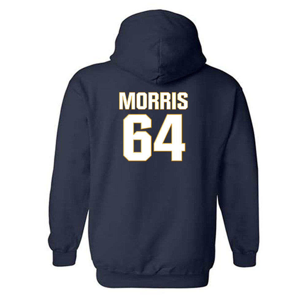 West Virginia - NCAA Football : Rhett Morris - Fashion Shersey Hooded Sweatshirt-1