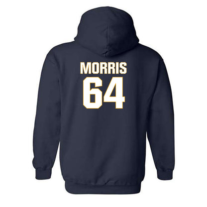 West Virginia - NCAA Football : Rhett Morris - Fashion Shersey Hooded Sweatshirt-1
