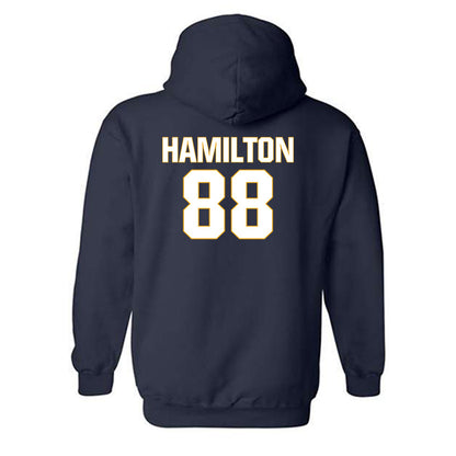 West Virginia - NCAA Football : Sam Hamilton - Fashion Shersey Hooded Sweatshirt-1
