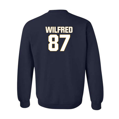 West Virginia - NCAA Football : Greg Wilfred - Fashion Shersey Crewneck Sweatshirt-1