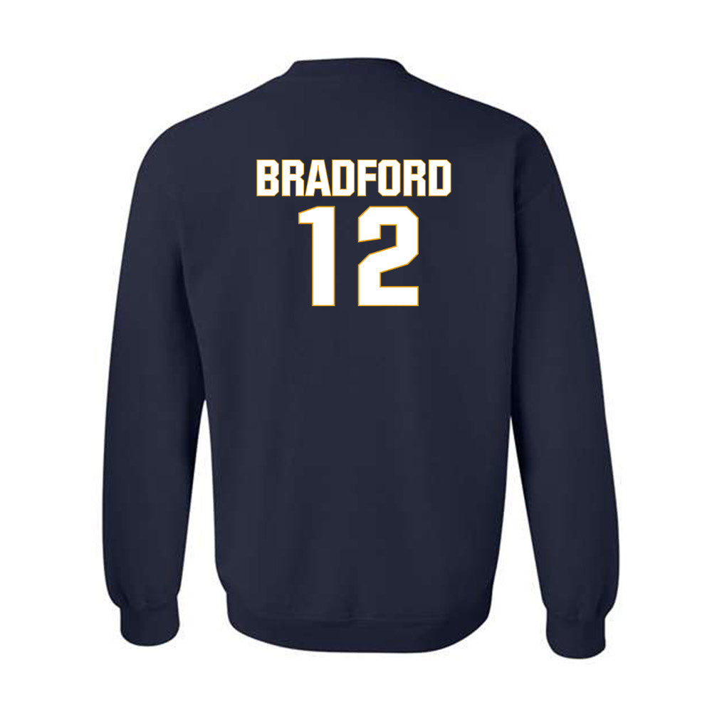 West Virginia - NCAA Football : Jacob Bradford - Fashion Shersey Crewneck Sweatshirt-1