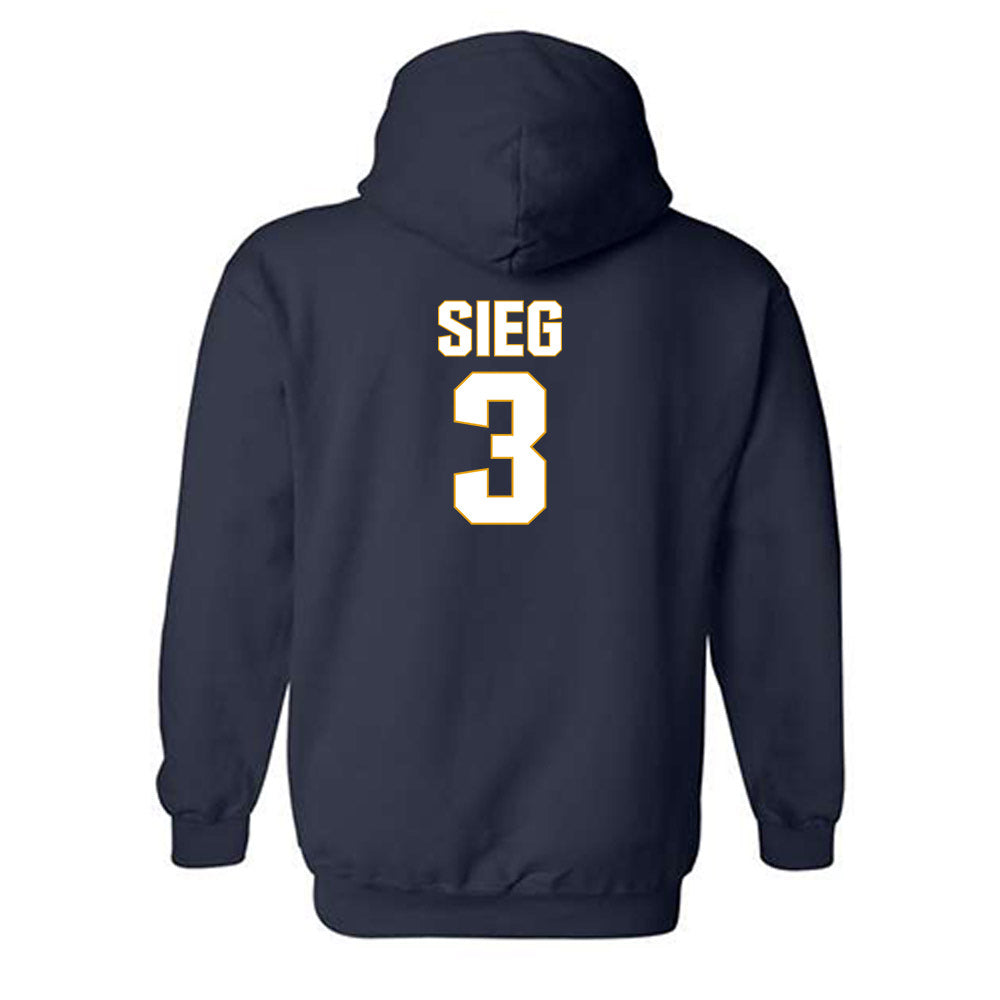 West Virginia - NCAA Football : Matt Sieg - Fashion Shersey Hooded Sweatshirt-1