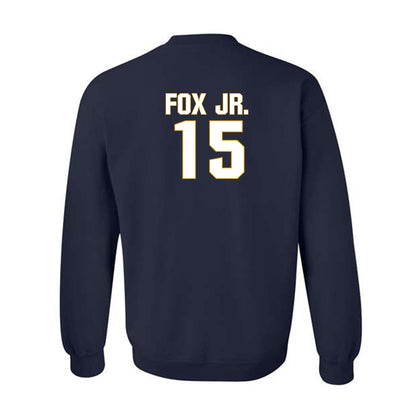 West Virginia - NCAA Football : Scotty Fox Jr. - Fashion Shersey Crewneck Sweatshirt-1