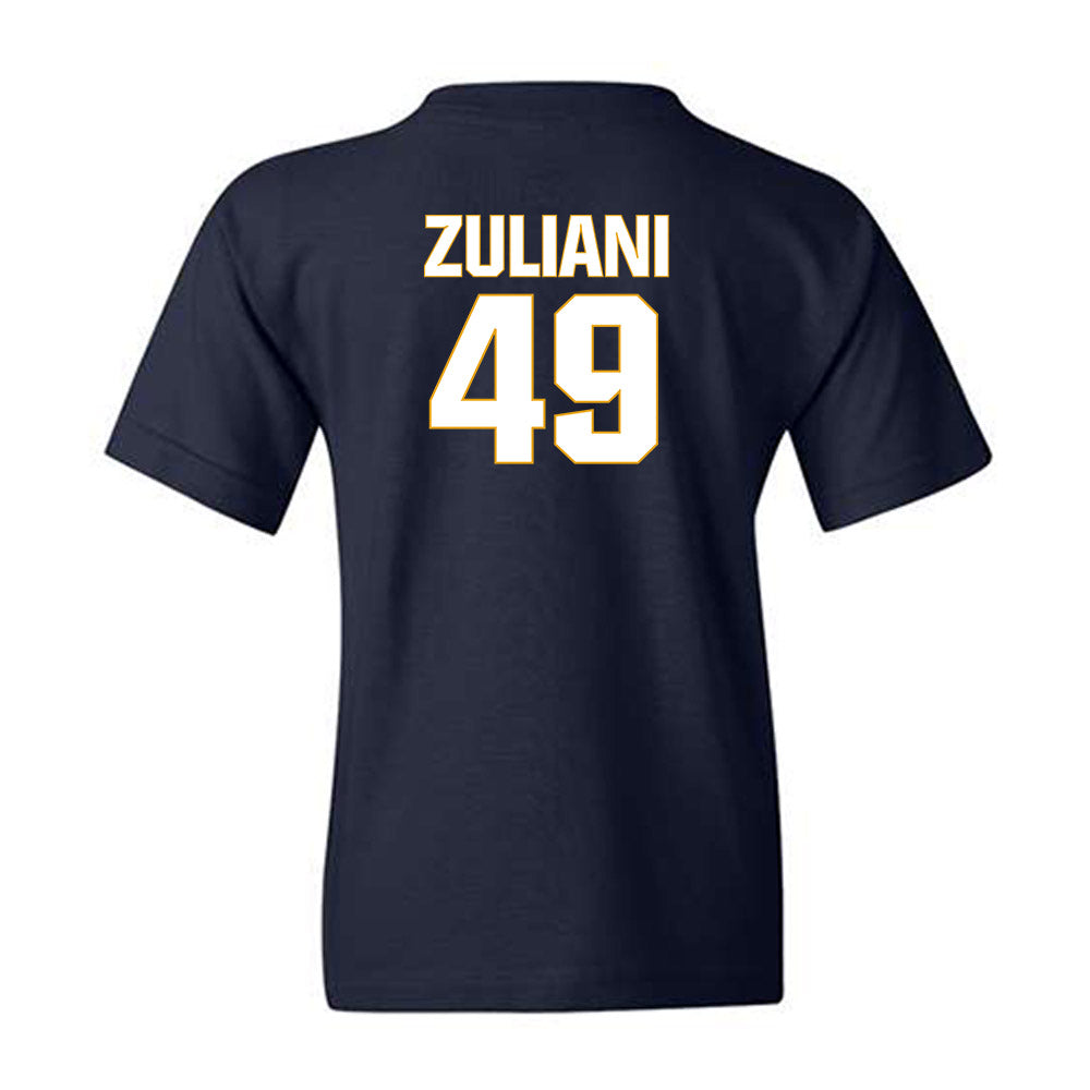 West Virginia - NCAA Football : Carter Zuliani - Fashion Shersey Youth T-Shirt-1
