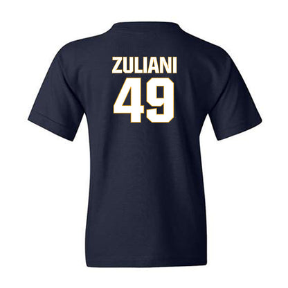 West Virginia - NCAA Football : Carter Zuliani - Fashion Shersey Youth T-Shirt-1