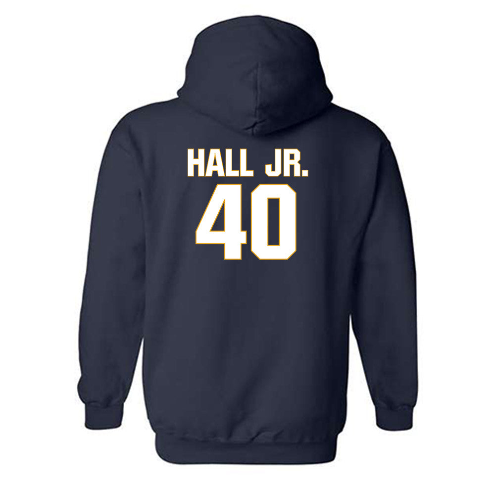 West Virginia - NCAA Football : Jason Hall Jr. - Fashion Shersey Hooded Sweatshirt-1