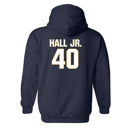 West Virginia - NCAA Football : Jason Hall Jr. - Fashion Shersey Hooded Sweatshirt-1