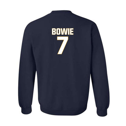 West Virginia - NCAA Football : Jarod Bowie - Fashion Shersey Crewneck Sweatshirt-1