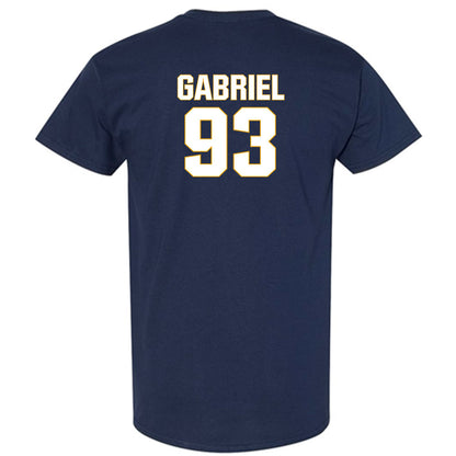 West Virginia - NCAA Football : Nate Gabriel - Fashion Shersey T-Shirt-1