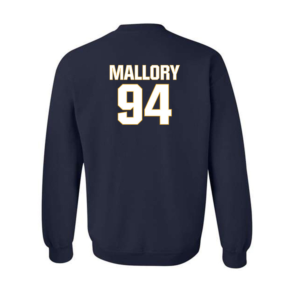 West Virginia - NCAA Football : Cam Mallory - Fashion Shersey Crewneck Sweatshirt-1