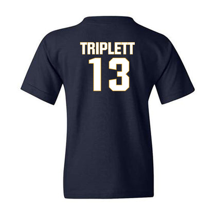 West Virginia - NCAA Football : Kedrick Triplett - Fashion Shersey Youth T-Shirt-1