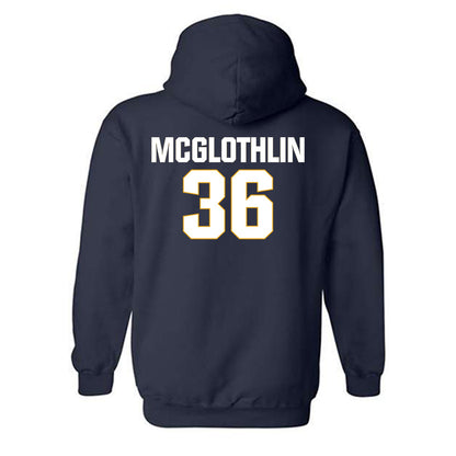 West Virginia - NCAA Football : Trey Mcglothlin - Fashion Shersey Hooded Sweatshirt-1