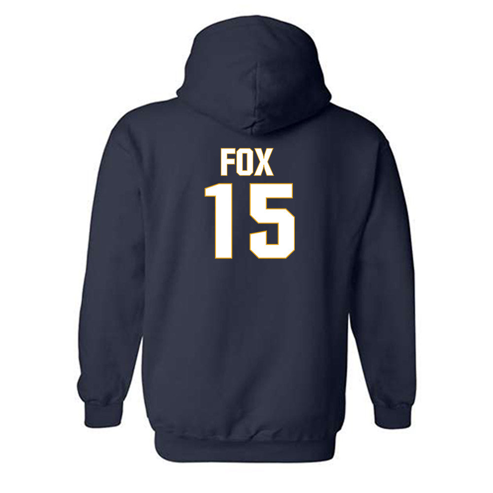 West Virginia - NCAA Football : Scotty Fox - Fashion Shersey Hooded Sweatshirt-1