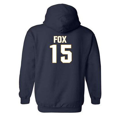 West Virginia - NCAA Football : Scotty Fox - Fashion Shersey Hooded Sweatshirt-1