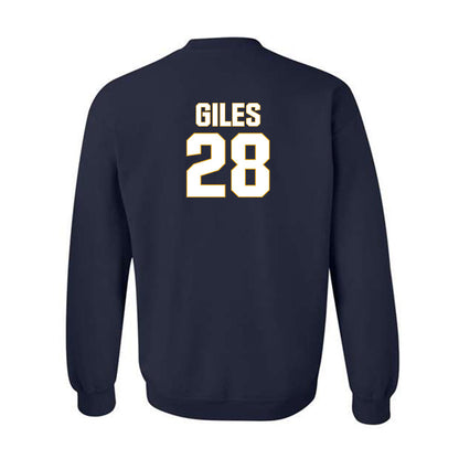 West Virginia - NCAA Football : Rickey Giles - Fashion Shersey Crewneck Sweatshirt-1