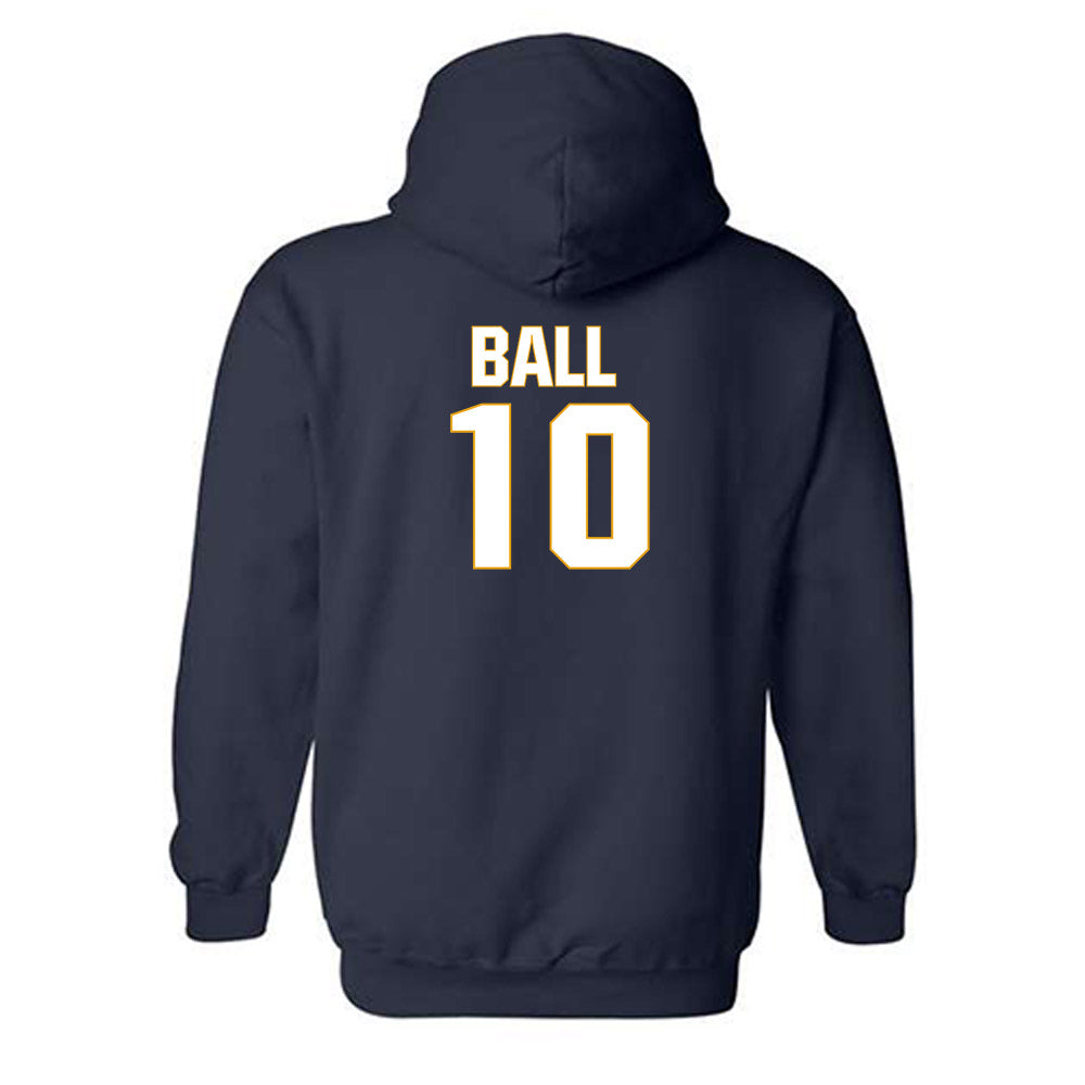 West Virginia - NCAA Football : Cam Ball - Fashion Shersey Hooded Sweatshirt-1
