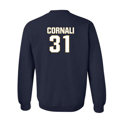 West Virginia - NCAA Football : Shane Cornali - Fashion Shersey Crewneck Sweatshirt-1