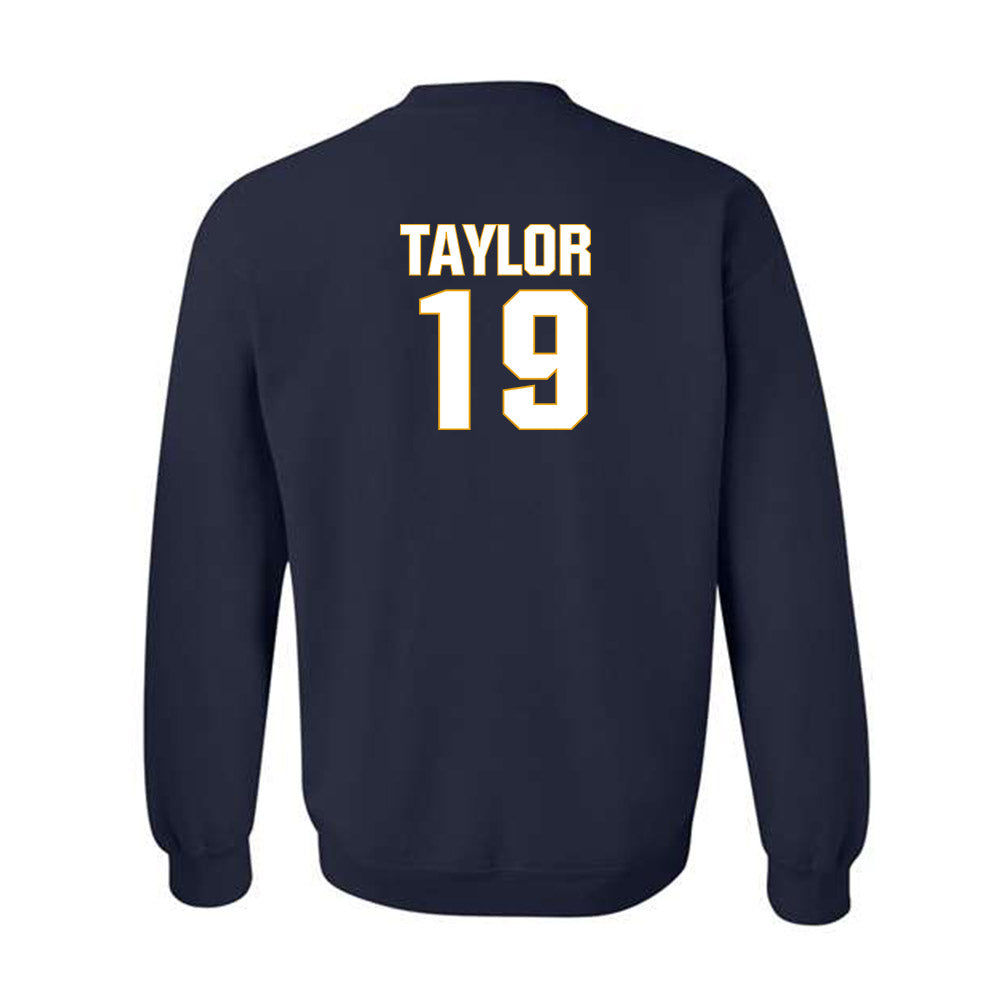West Virginia - NCAA Football : Nick Taylor - Fashion Shersey Crewneck Sweatshirt-1