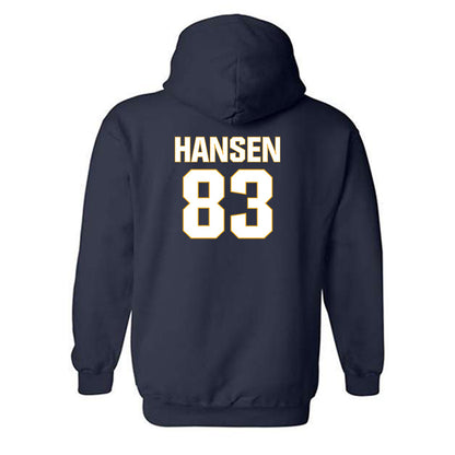West Virginia - NCAA Football : Bryan Hansen - Fashion Shersey Hooded Sweatshirt-1