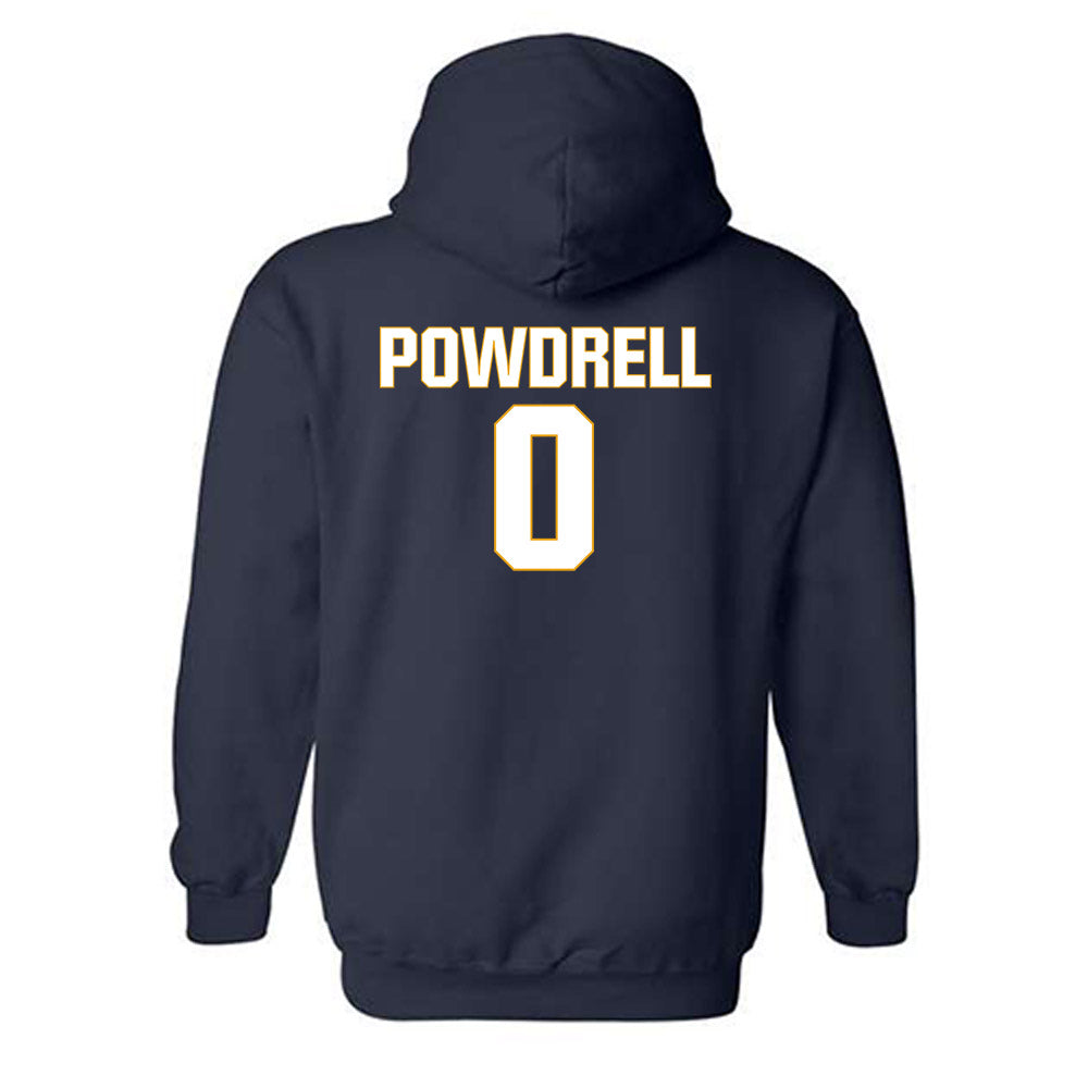 West Virginia - NCAA Football : Andrew Powdrell - Fashion Shersey Hooded Sweatshirt-1