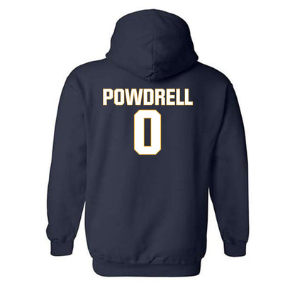 West Virginia - NCAA Football : Andrew Powdrell - Fashion Shersey Hooded Sweatshirt-1