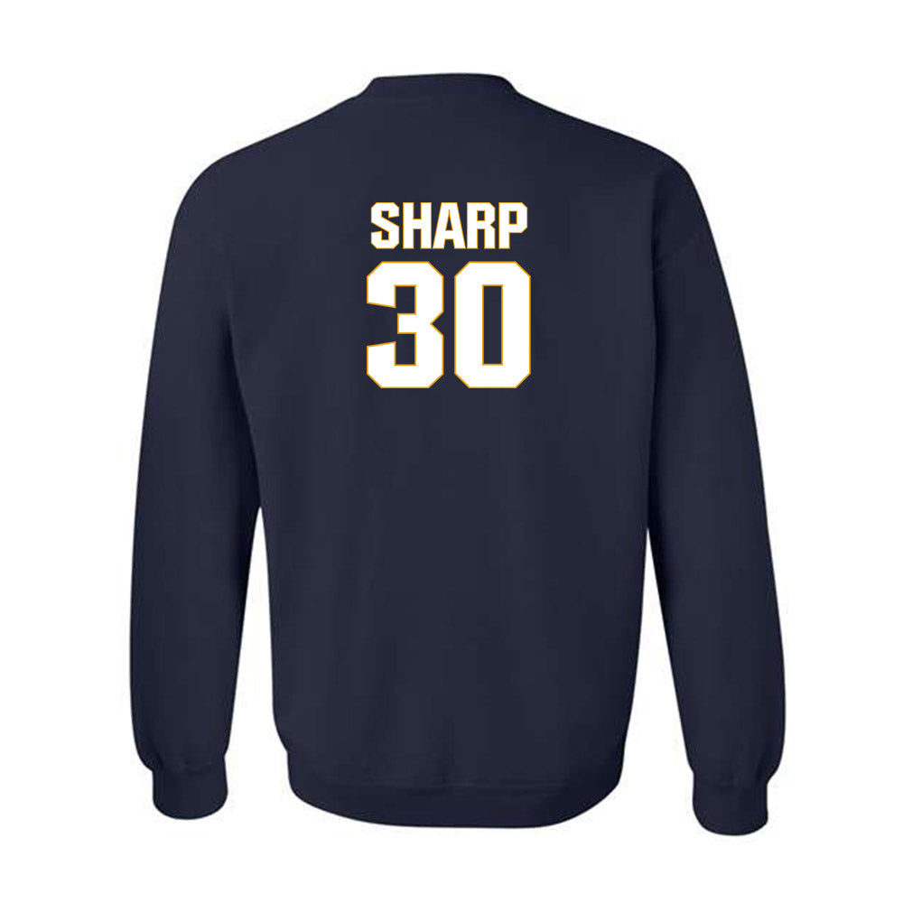 West Virginia - NCAA Football : Antoine Sharp - Fashion Shersey Crewneck Sweatshirt-1